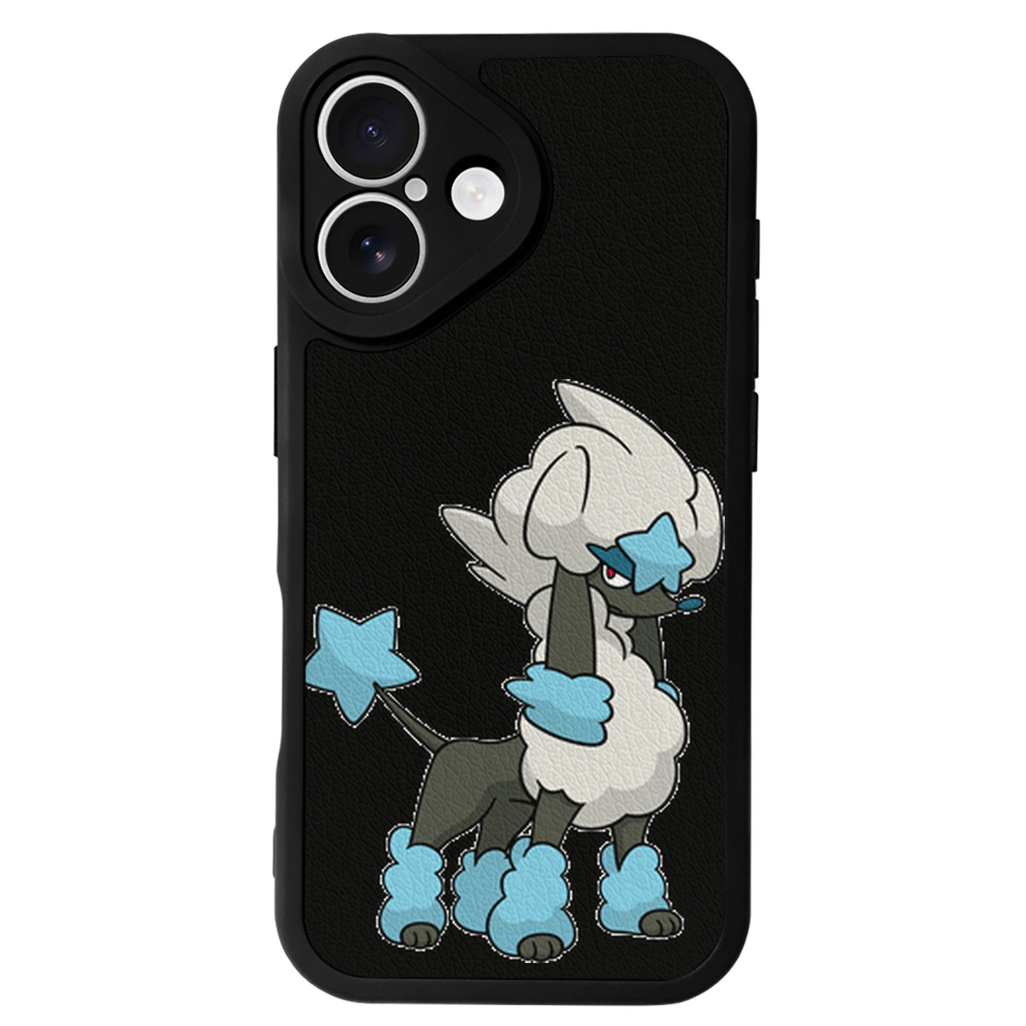 （画像用） ポケットモンスター Pokémon 【iPhone 16シリーズ対応】シリコンスマホケース（レザー調） 材質：シリコン